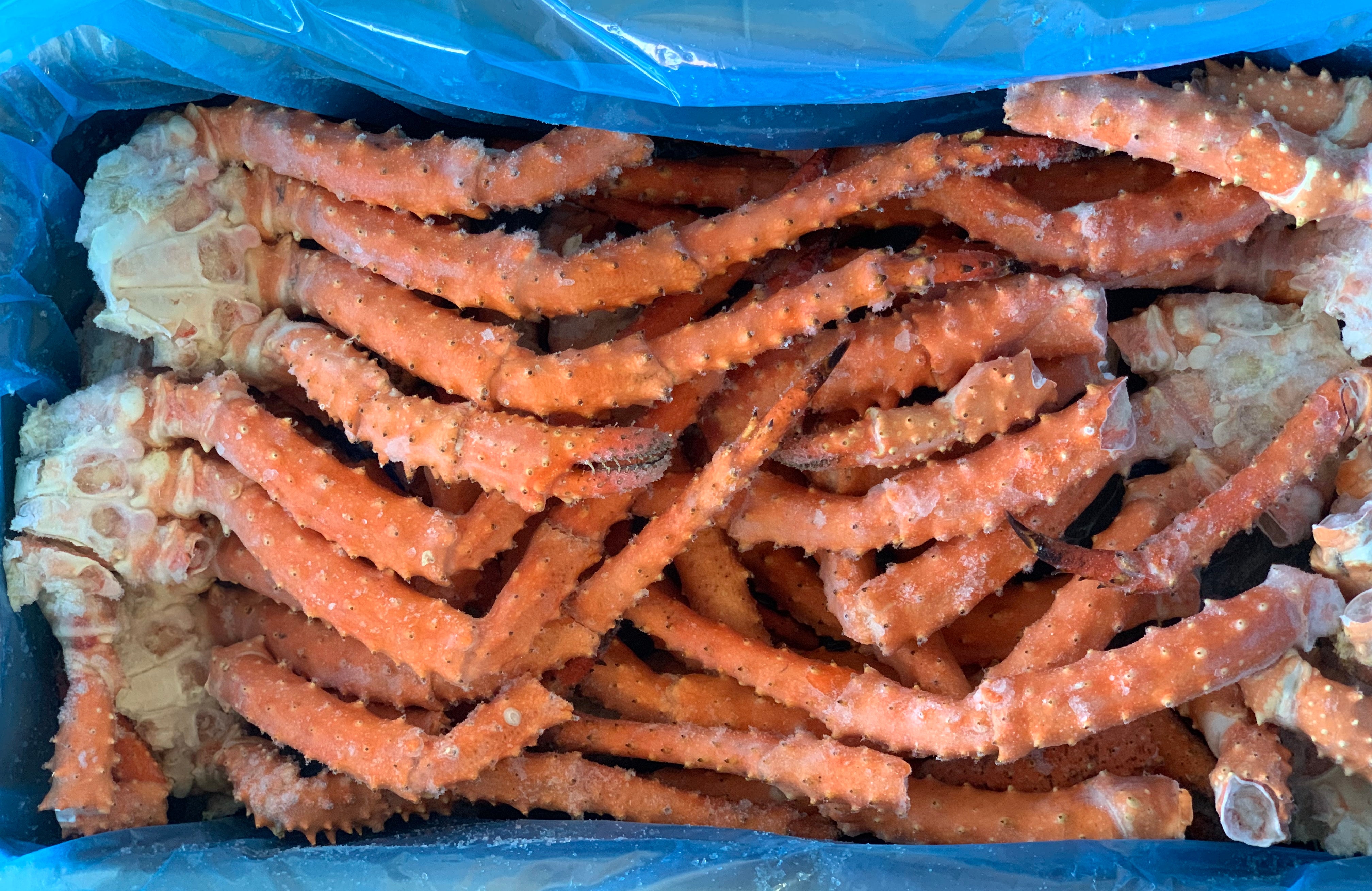 18-lb Box Golden King Crab Clusters